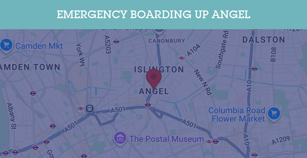 Emergency Boarding Up Services in Angel - N postcode