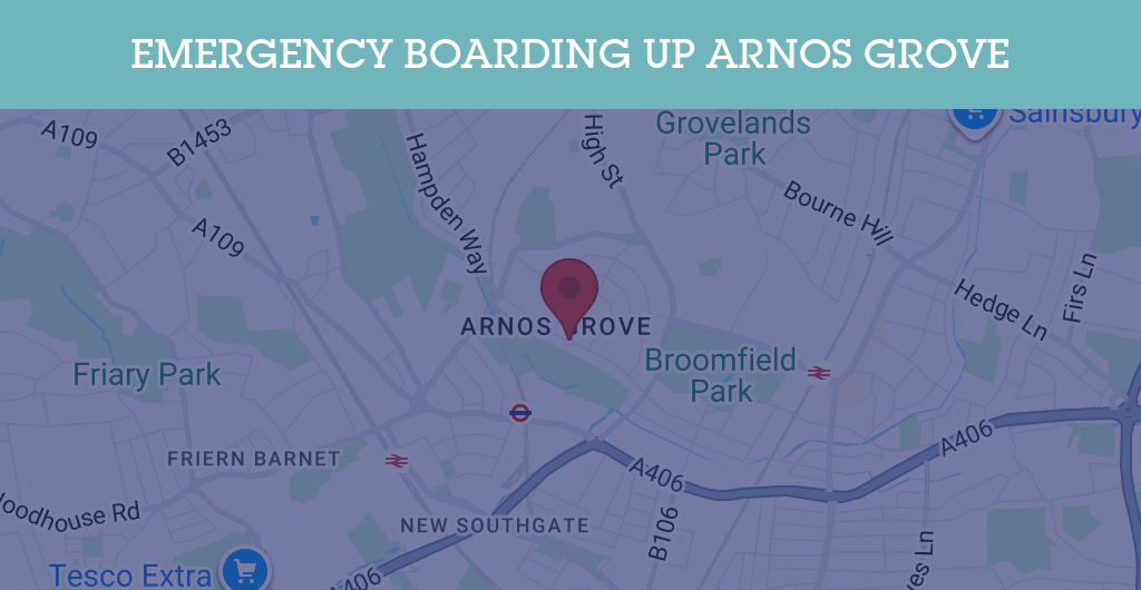 Emergency Boarding Up Services in Arnos Grove - N postcode