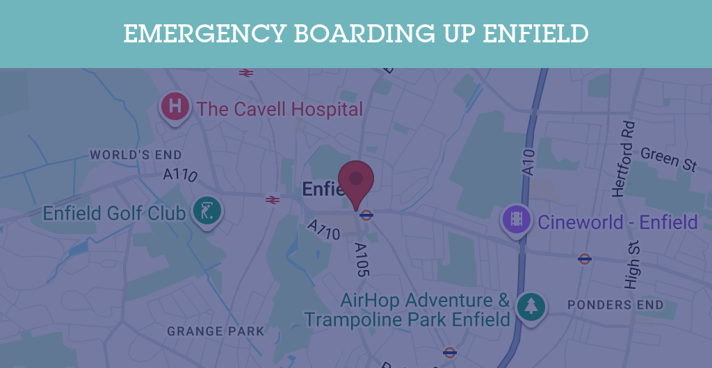 Emergency Boarding Up Services in Enfield - N postcode