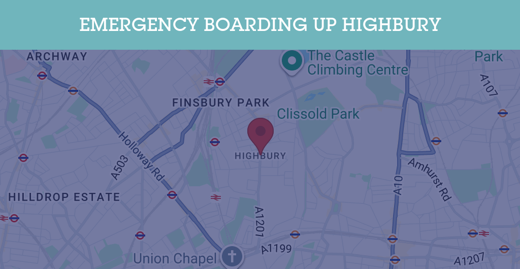 Emergency Boarding Up Services in Highbury - N postcode