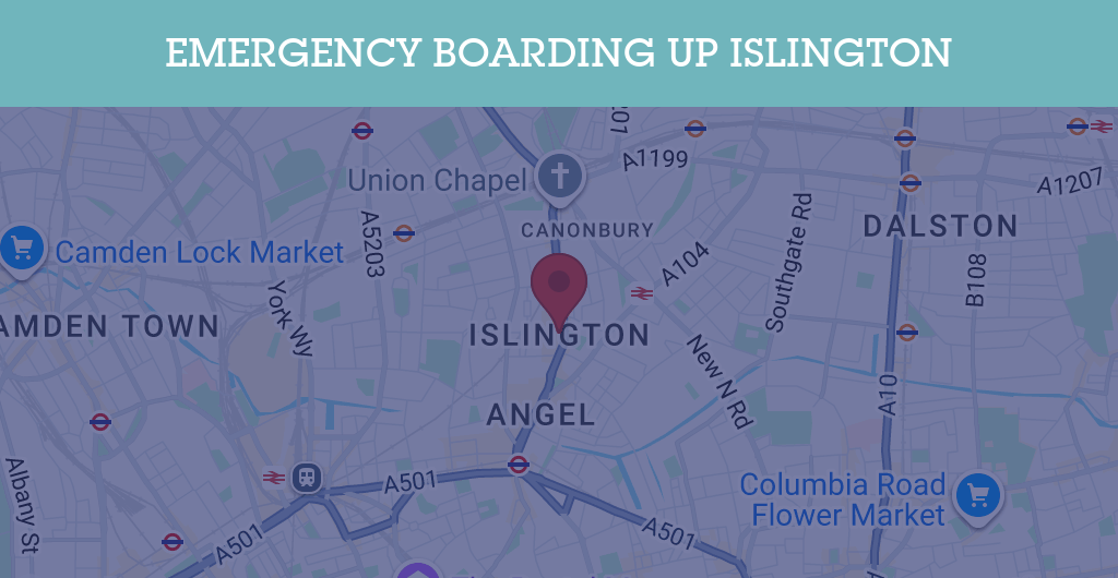 Emergency Boarding Up Services in Islington - N postcode