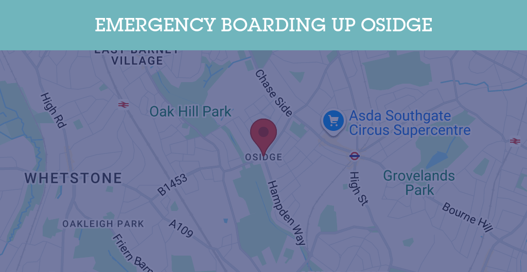Emergency Boarding Up Services in Osidge - N postcode