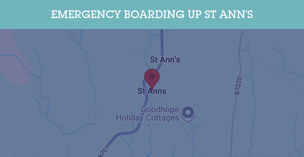 Emergency Boarding Up Services in St Ann's - N postcode